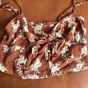 Billabong crop top from Tillys.